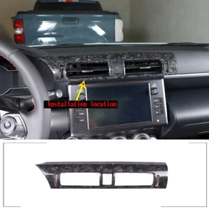 Forged Carbon Console Air Vent Panel Cover Trim For Toyota 86/Subaru BRZ 2022 - Picture 1 of 12