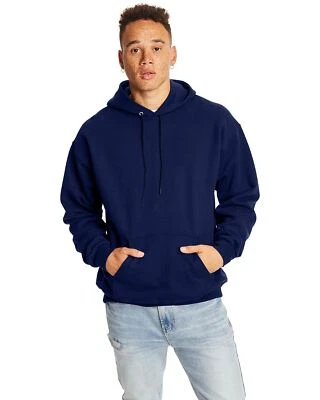 Sudadera con capucha suéter de algodón pesado Hanes para hombre S-3XL F170 Foto 1 de 2