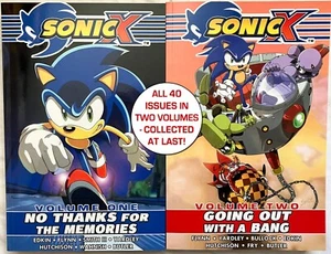 Sonic X Archie Comics Omnibus Collection Issues 1-40 - 2 Volumes *LIMITED PRINT* - Picture 1 of 19