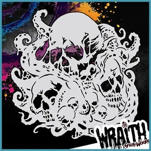 Horror From the Deep #2 - Reusable Airbrush Stencil Template - Picture 1 of 4