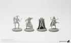 4 x ROLE SURVIVORS - KINGDOM DEATH figurine miniature résine resin jdr rpg oop