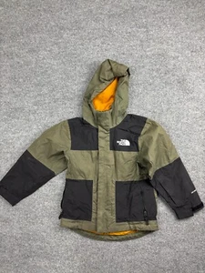 The North Face Dry Vent Windbreaker Boys XS Green Black Windbreaker Full Zip - Picture 1 of 7