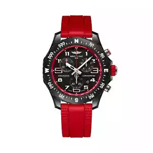New Breitling Endurance Pro 38 Chronograph Red Rubber Strap Watch X83310D91B2S1 - Picture 1 of 6