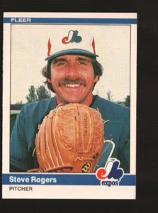 1984 Fleer Baseball #284 - Steve Rogers - Montreal Expos 84-824 - Picture 1 of 2