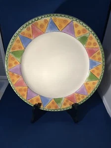 Dinner Plate The Sweet Shoppe by Sango 3025 Sue Zipkin Marzipan - Picture 1 of 4