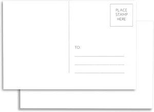 Home Advantage 50 Pack Blank Plain White 4X6 Postcards with Mailing Side - Picture 1 of 12