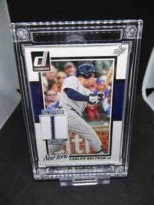 Carlos Beltran 2022 Jersey Fusion Card Encased & Uniform Relic Piece Rare SP - Picture 1 of 2