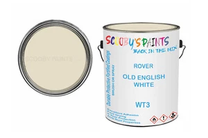 Classic Paint For Morris Minor Old English White Wt3 Wt3 Car Spray Touch Up Tin - Picture 1 of 29