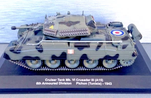 Cruiser Tank mk,Crusader III (A15) 6th Armoured Division Tunisia-1943Atlas 1/43 - Picture 1 of 10