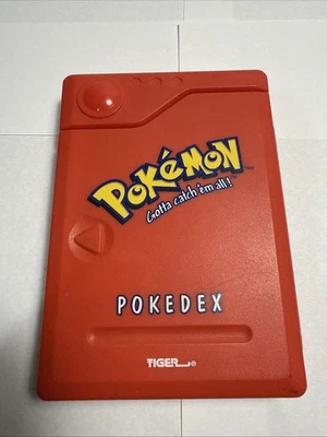 Vintage 1998 Pokemon Pokedex Tiger Electronics Handheld Tested Working - Image 1 of 4