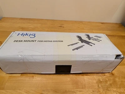 Hikig Desk Mount for HOTAS System – Open Box, Complete Kit, Mount for Flight Tec - Image 1 of 2