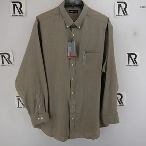 Neu mit Etikett Casuals Roundtree & Yorke Button-Down-Hemd für Herren Größe 3XLT 3XL Tall - Bild 1 von 8
