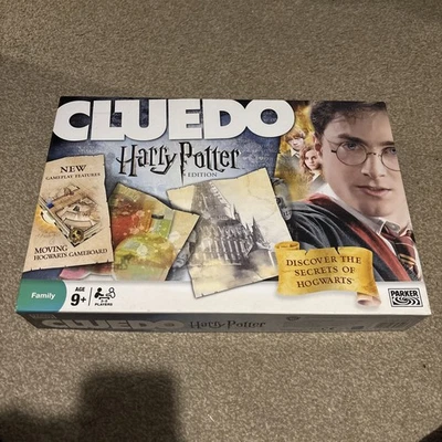 Cluedo Harry Potter Moving Hogwarts Game Board 2008 3-5 Players Ages 9+ - Image 1 of 4