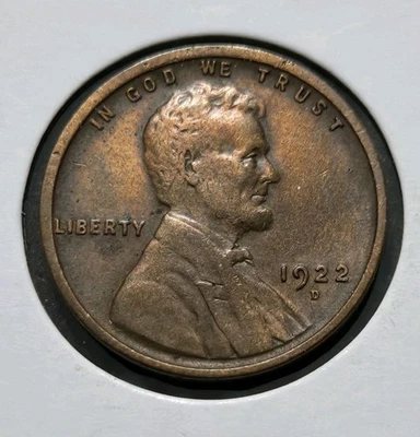 1922-d Lincoln Wheat Penny, Sharp Condition - Image 1 of 2