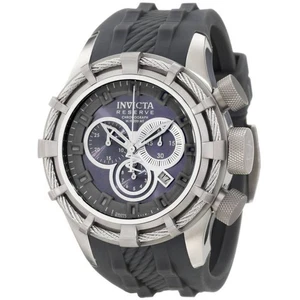 Invicta Reserve Model no. 1222 Stainless Steel Swiss Quartz Chronograph Men B14 - Picture 1 of 8
