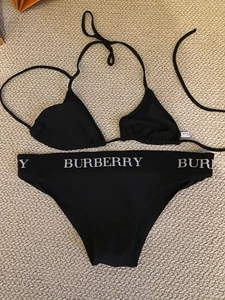 Burberry black bikini women’s small - Picture 1 of 4