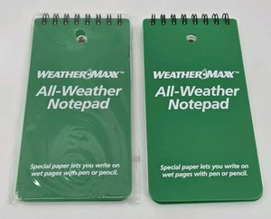 Weather Max Memo Paper Notepad with Cover Waterproof Paper - Picture 1 of 2