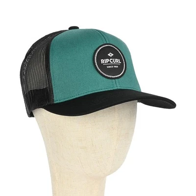 Gorra Trucker Rip Curl Routine Curve - Negra/Azul - Imagen 1 de 4