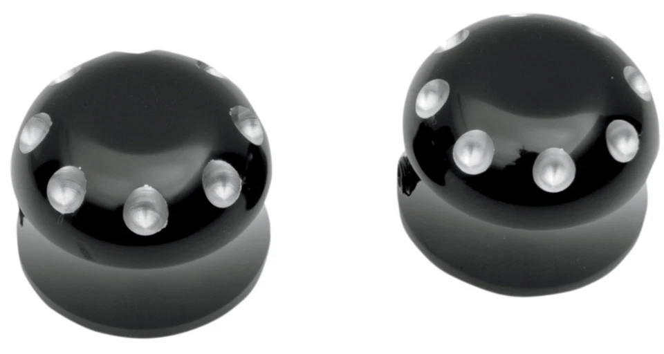 Covingtons - C0011-B - Tapas de eje, recubrimiento en polvo negro brillante - Delantero Foto 1 de 1