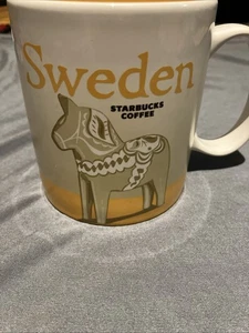 Tazza da caffè Starbucks Global Collector Series SVEZIA 16 oz - Foto 1 di 7