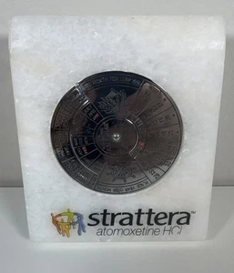 Strattera Promotional Paperweight & 40 Year Calendar - Picture 1 of 5