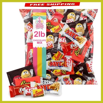 Delicious 2lb Assorted Chocolate Candy Mix - Perfect for Sharing & Gifting - Image 1 of 4