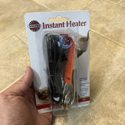 Calentador de agua eléctrico instantáneo Norpro 559 - blanco Foto 1 de 2