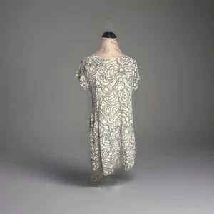 Nanette Lepore “Play” Dress Green Floral Print Front Pockets Sz Small - Picture 1 of 8