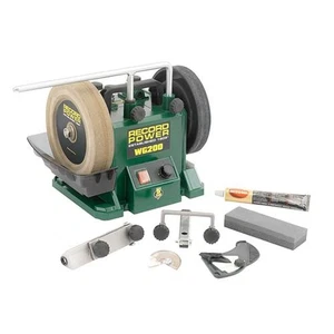 Record Power WG200 200mm (8in) Whetstone Grinder 160W 240V RPTWG200 - Picture 1 of 4