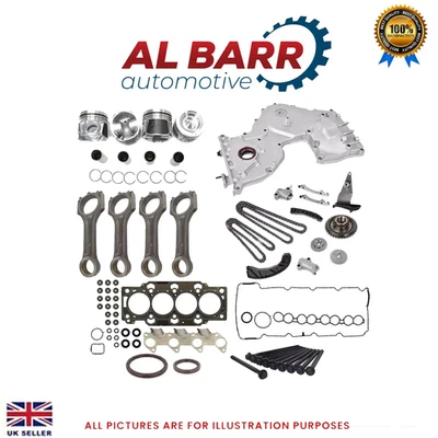 HYUNDAI KIA D4FD 1.7 DIESEL OIL PUMP AND CONROD X4 REBUILD KIT i40 ix35 TUCSON - Image 1 of 4