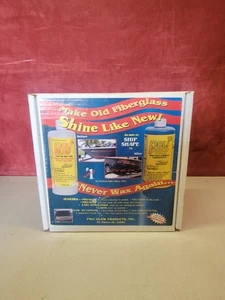 Poli Glow Prep Boat RV Restoration Polish Fiberglass Kit New - Picture 1 of 2