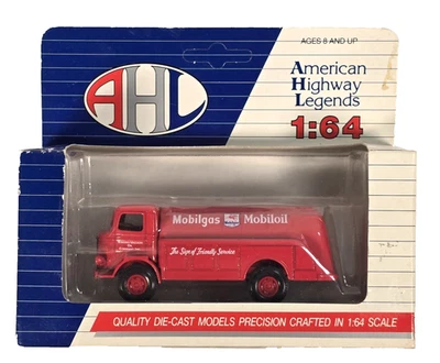 AHL 1:64 Mobilgas Mobiloil GMC T-70 Die-Cast  Model Truck  L04062, New - Image 1 of 4