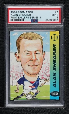 ProMatch Alan Shearer #002 1996 PSA 9 como nuevo Foto 1 de 2