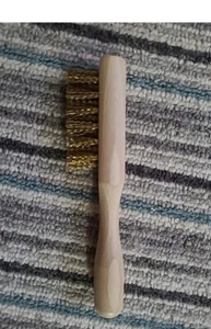 Messing Batteriebürsten 3 Reihen Wildlederbürsten 125. 411 Neu - Bild 1 von 2