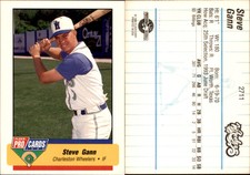 Steve Gann 1994 Fleer ProCards #2711 Card *AutographDen*