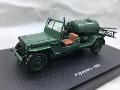 🇺🇦 1:43 Jeep Willys Wrangler Agriculture 1962 Green Damaged Front Window 1/43 - Image 1 of 4