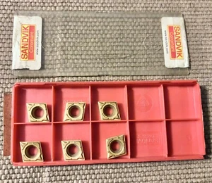 SANDVIK CCMT 09 T3 02-PF Carbide Inserts CCMT 3(2.5)0-PF Grade 4025 - QTY: 6 - Picture 1 of 2