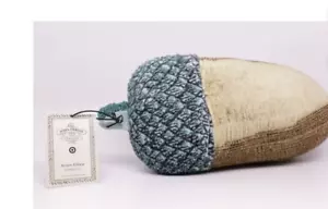 John Derian For Target 2024 15"x8" Beaded Acorn Pillow Thanksgiving Fall Decor - Picture 1 of 13