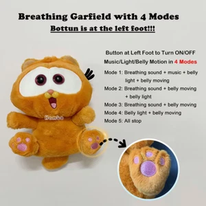 MINISO Neugeborener atmender Bär Panda beruhigender musikalischer Plüsch für Baby Schlafbegleiter - Bild 1 von 17