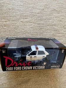 1/24 2022 Greenlight "Drive" LA POLICE Ford Crown Victoria Green Machine Chase - Bild 1 von 10