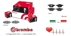 Discos + Pastillas Freno Delanteros Brembo para Ford Focus III C-Max II 1.6 TDCI - Imagen 1 de 8