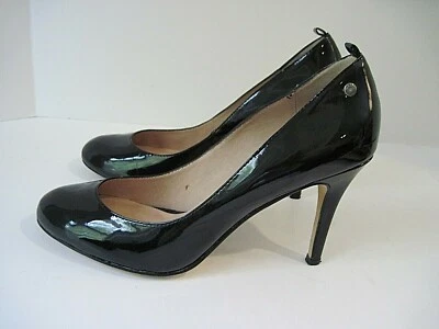Diesel Women's Black Patent Leather Pumps Heels Size 38  - Image 1 of 4