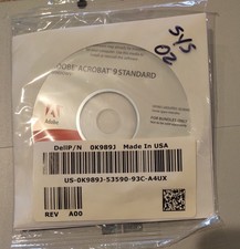 Adobe Acrobat 9 Standard for Windows Full Retail Version With Serial Number