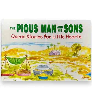 Islamic Kids Story Books Quran Story For Little Hearts - Pious Man and his Sons - Imagen 1 de 3