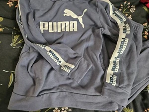 Puma Sweat Outfit Little Kids Size 6 - Picture 1 of 4