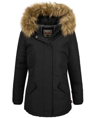 Lonsdale Ladies Hooded Parka Jacket Kimmeridge - Image 1 of 4