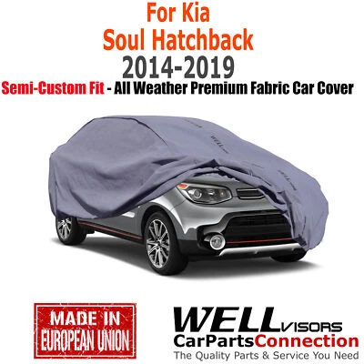 Cubierta de auto WellVisors duradera para todo tipo de clima para Kia Soul Hatchback 2014-2019 Foto 1 de 4