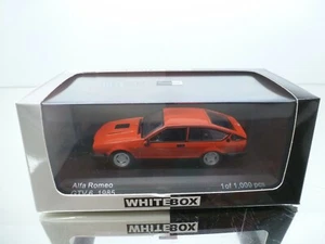 WHITEBOX WB154 ALFA ROMEO GTV6 1985 LIM. 1000pcs - RED 1:43 - GOOD IN BOX - Imagen 1 de 8
