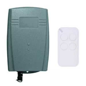 Universal RF Receiver 433.92MHz 2 Channel 2 Remotes Gate Garage Door Barrier Kit - Picture 1 of 28