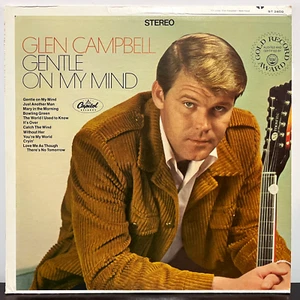 GLEN CAMPBELL - Gentle On My Mind (1968) - 12" Vinyl Record LP - VG+ - Picture 1 of 3